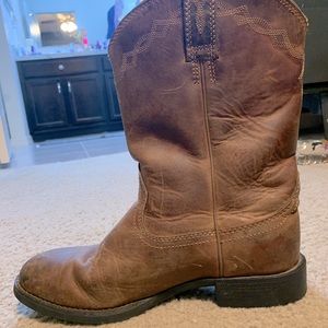Cowboy boots brown